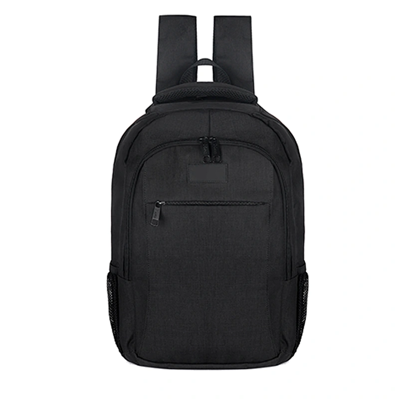Custom black business backpack high quality business laptop bag