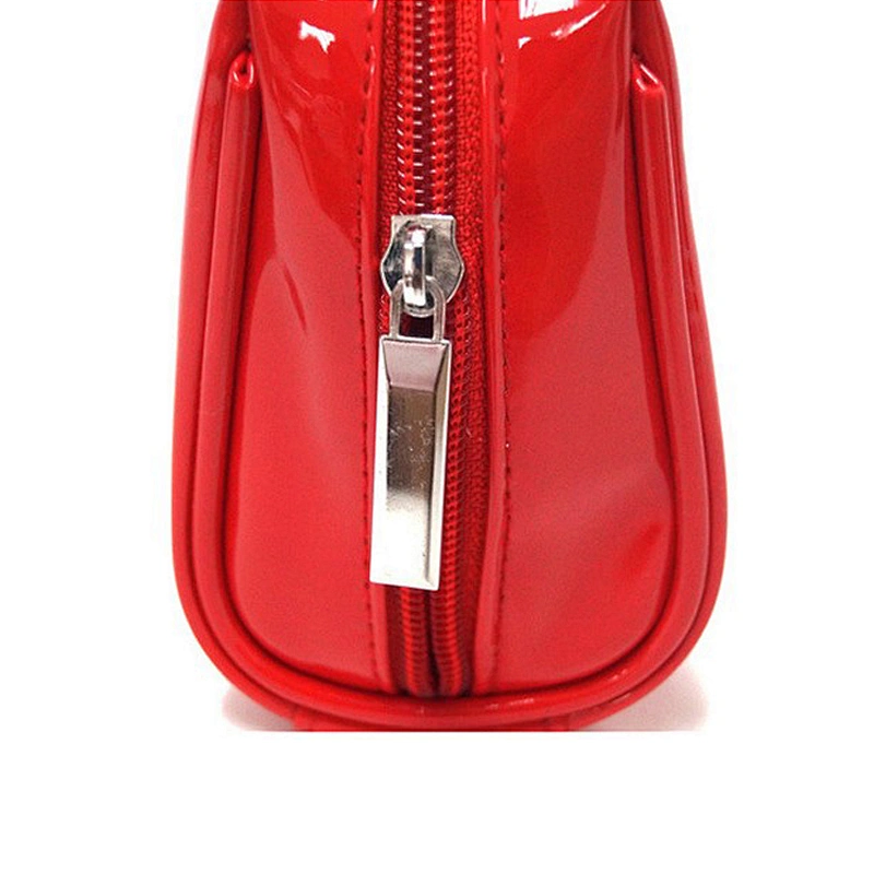 New Arrival makeup organizer pu pouch leather clutch bags glitter woman bag proveedores de fabricantes