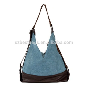 Women's Large Capacity Portable Messenger Bag Shoulder Canvas Handbags