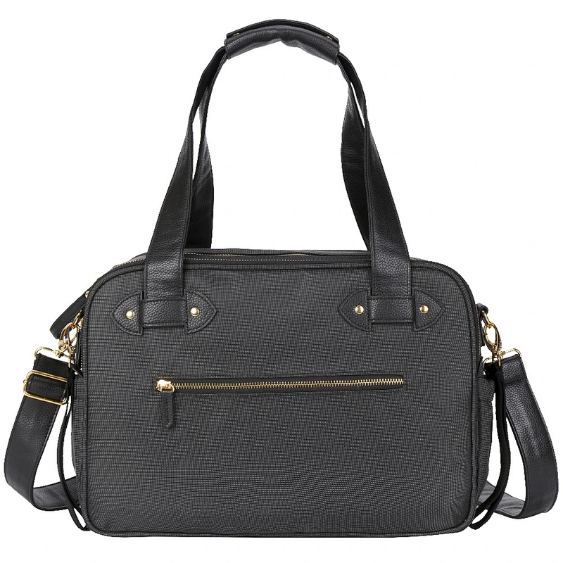 Multifunctional custom logo messenger diaper nappy bag for mommy
