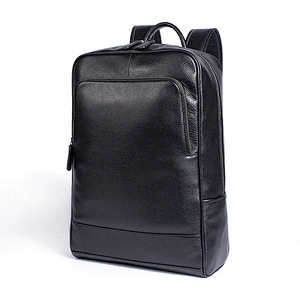 2019 new style Large Men's Women's Leather Backpack Travel Satchel Laptop Rucksack School Bag