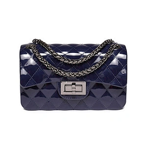 2019 new  classic and fashionable jelly CF bag with diamond lattice and single shoulder for  daily use or shopping