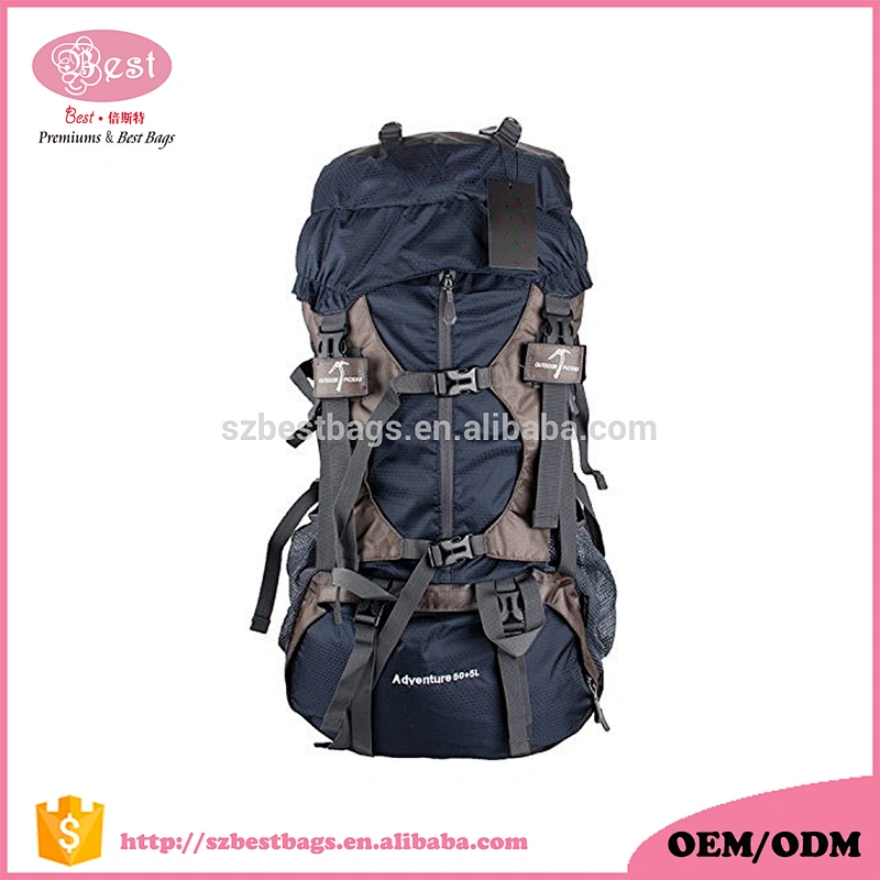 Chinese factory wholesale backpack camping camping hiking backpack, hiking camping backpack