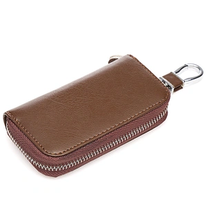 Vegetable Tanned Leather Multifunctional Key holder wallet kia remote case subaru swift with wholesale price