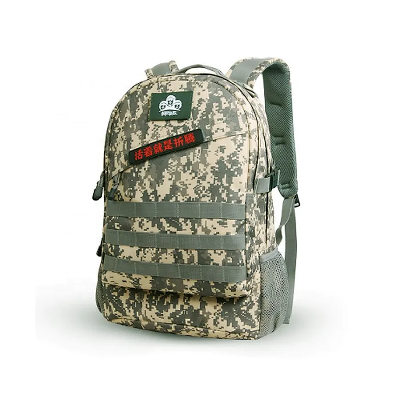 Custom made large capacity oxford travelling hiking laptop backpack for teenagers