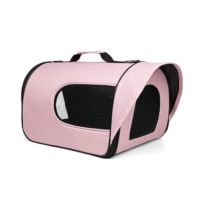 Fashion pet carrier oxford handbag dog transport bag for car
