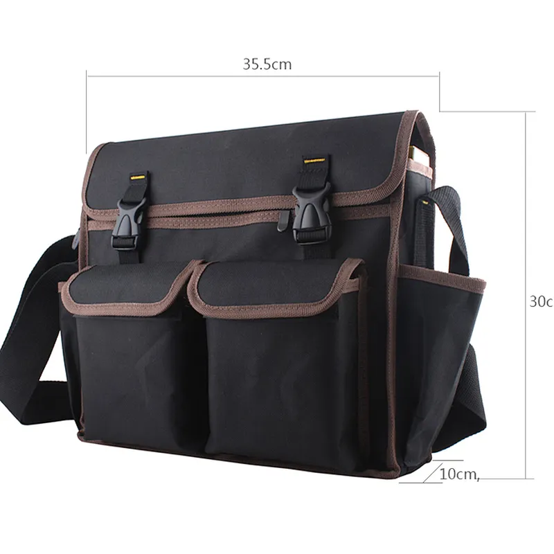 Custom durable electrical toolkit sling computer tool bag