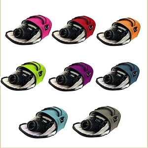 Best seller Waterproof fashion cheap lightweight colourful photo camera bag for travel