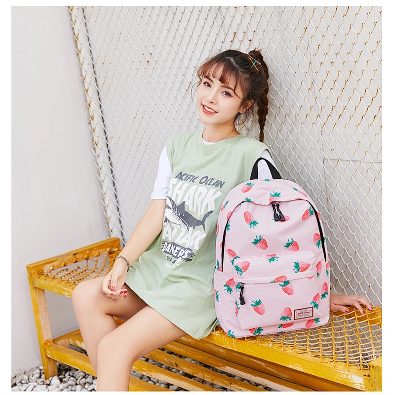 Polyester Nylon Waterproof Sports backpack for woman girls ladies bag school