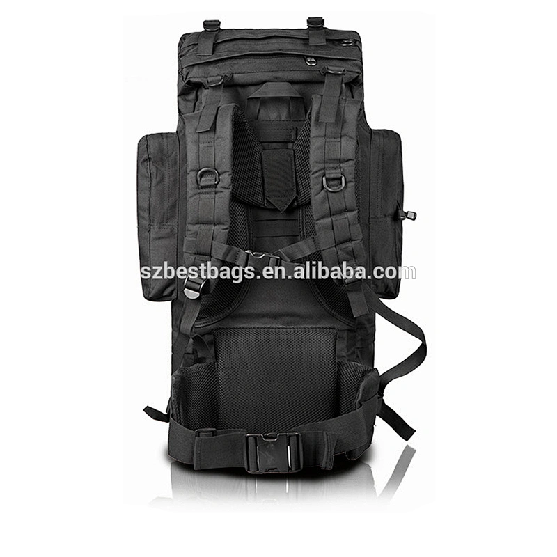 Large capacity camouflage 600D polyester military backpack