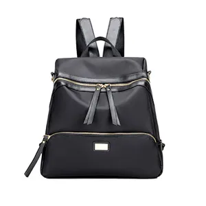 Japan funky black light foldable cheap girls school backpack bag for ladies