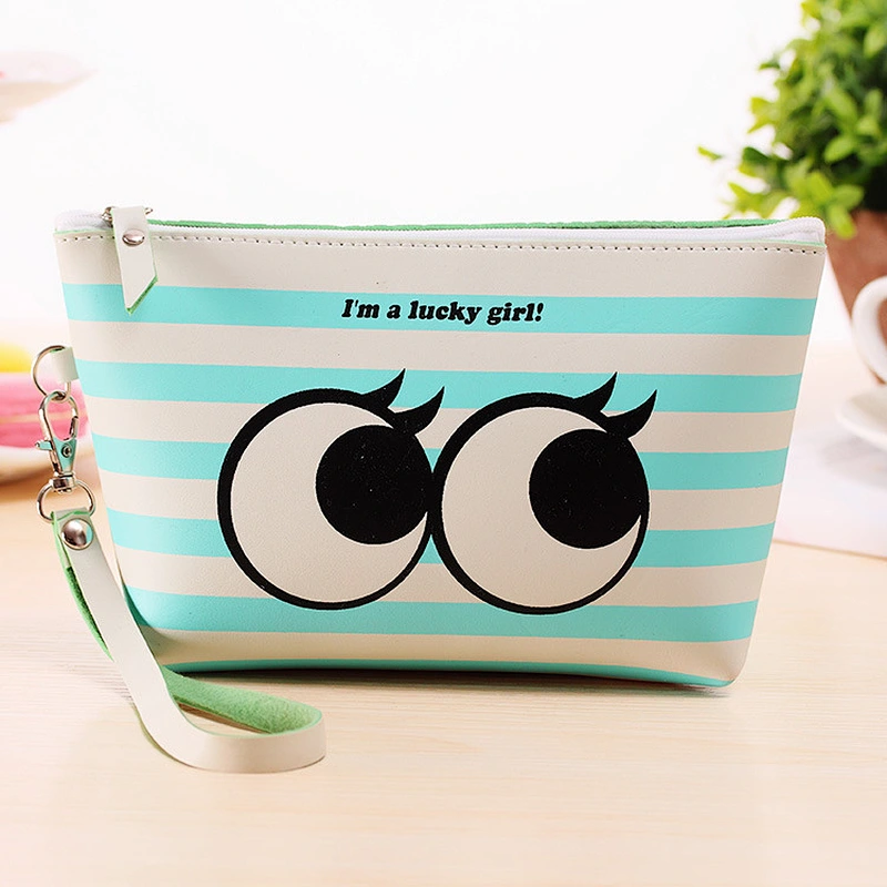 Printing Makeup Bags With Multicolor Pattern Cute Cosmetic Bag