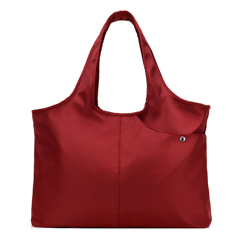 Multifunctional Waterproof Nylon Handbags for Women Organizer Bags Baby Diaper Changing Pad