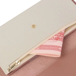 Simple Style PU Leather Wallet for Women Snap Solid Color Famale Clutch Bag Best virtual Wallet