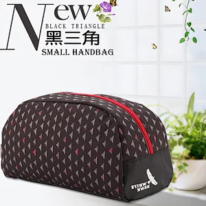 Custom young woman girls travel eco beauty cosmetic toilet toiletry bag