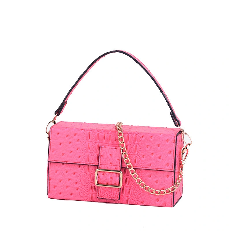 Ladies Cross Body Messenger Bag Women Shoulder Bags Tote Satchel metal fashion bamboo gold  Handbag handle Clutch