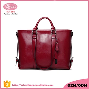 China Supplier Latest model women leather handbag