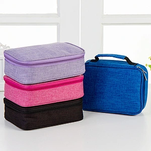 Amazon top sellers korean style simple creative waterproof high capacity pen bag stationery bag pencil bag  for office or school