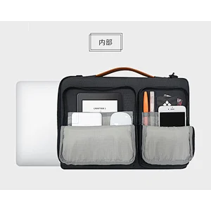 Multi-function waterproof and anti-theft durable nylon computer bag with large capacity for leisure travel or office