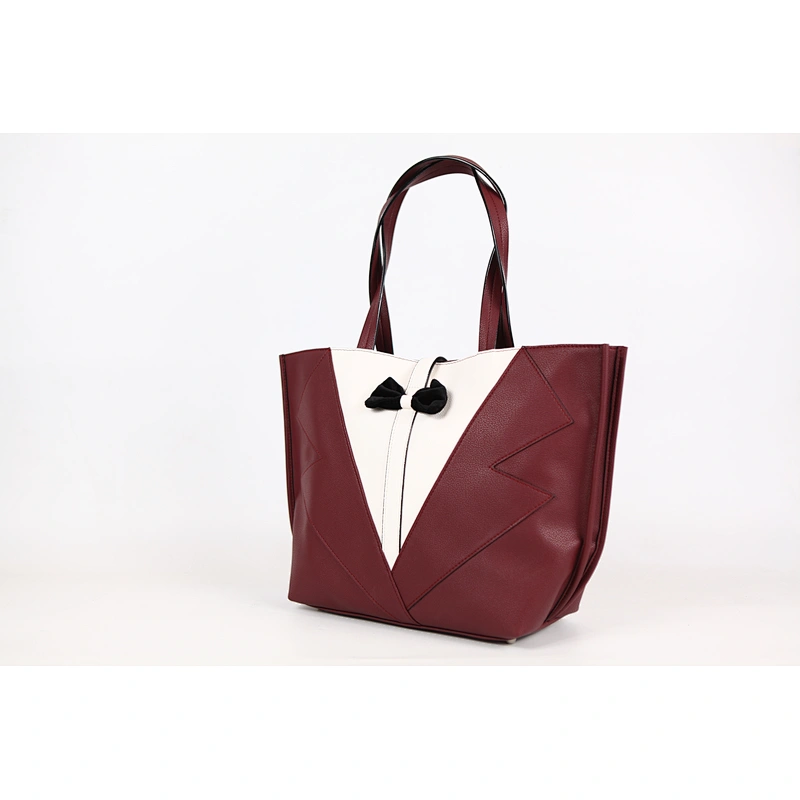 Large Capacity Women Shoulder Tote Bags Simple Messenger Bags  Fashion Handbags with Bowknot
