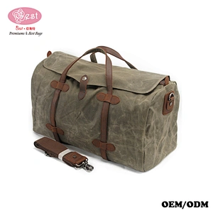 New Canvas Travel Bag Handbag High-capacity Luggage Tote Bag for Men