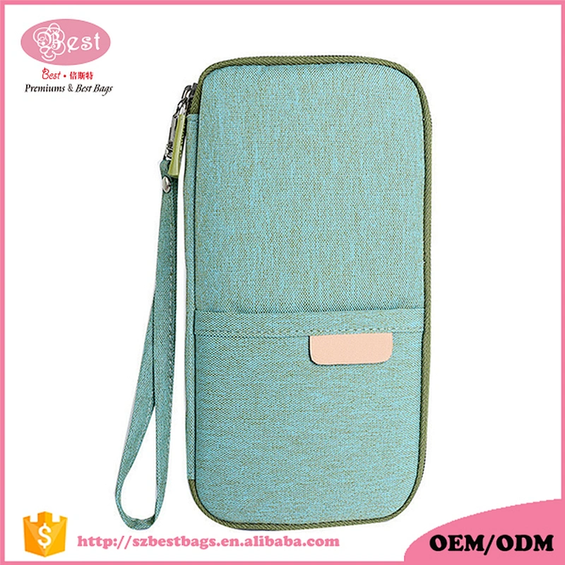 Hot Selling Travel card holder document organizer wallet passport holder