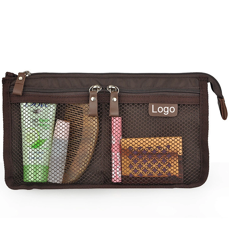 Mens travel hotel waterproof stand up toiletry package bag for men