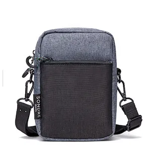 Customized high quality outdoor sports easy Messenger bag pockets multi-function shoulder bag