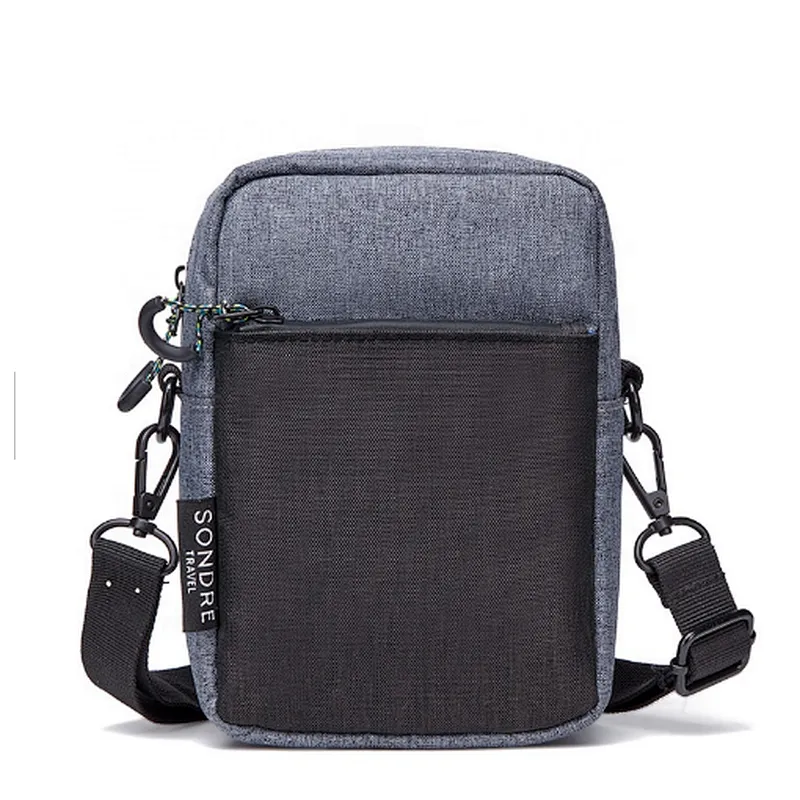 Customized high quality outdoor sports easy Messenger bag pockets multi-function shoulder bag