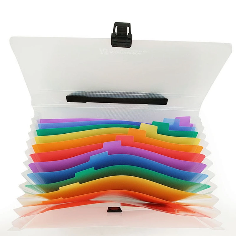 PP Document Bag For Office School Suppliers A4 Size Box Files