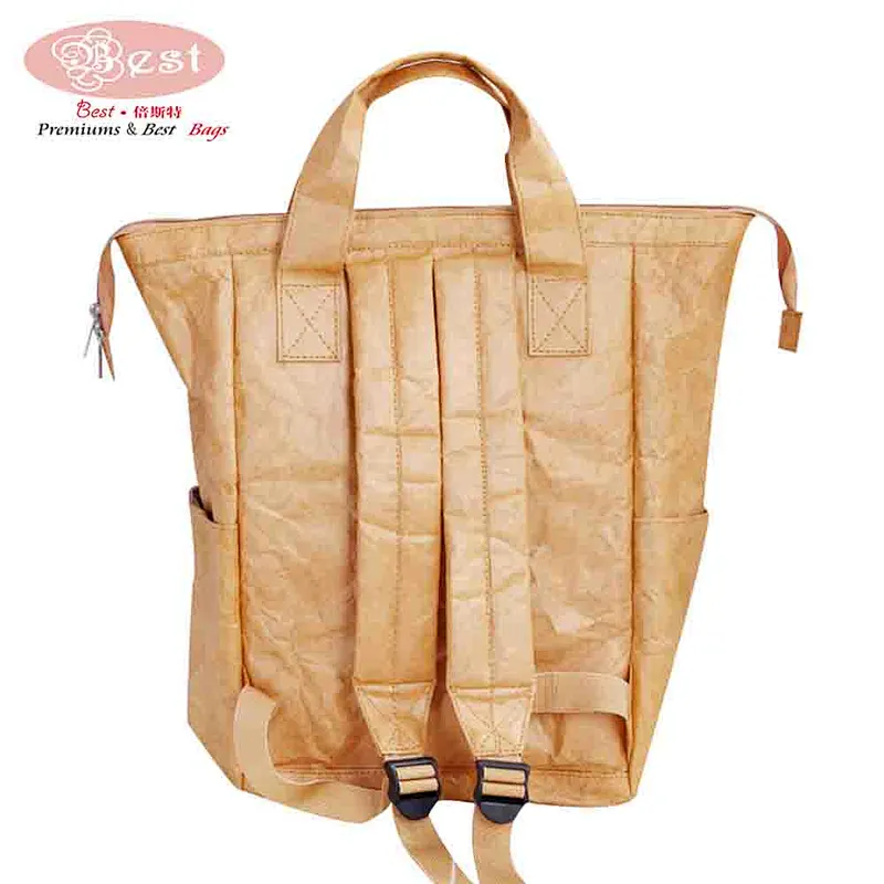 Waterproof Not Torn Tyvek Paper Backpack Mummy Backpack For Nappy Baby Diaper Bags