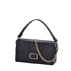 Ladies Cross Body Messenger Bag Women Shoulder Bags Tote Satchel metal fashion bamboo gold  Handbag handle Clutch rain cover