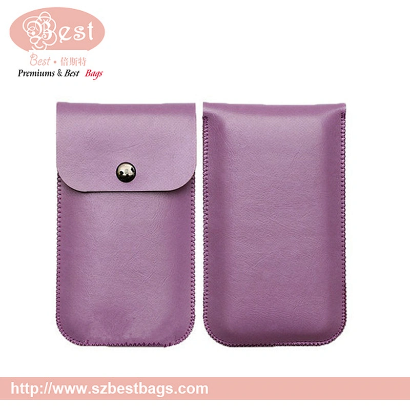 High Quality OEM Leather cell phone pouch for men For Men