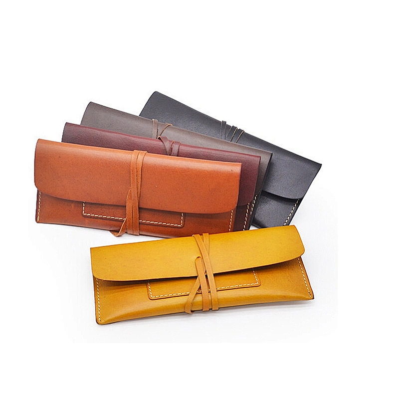Popular Selling Handmade Leather Wallets Slim Vintage Leather Wallet