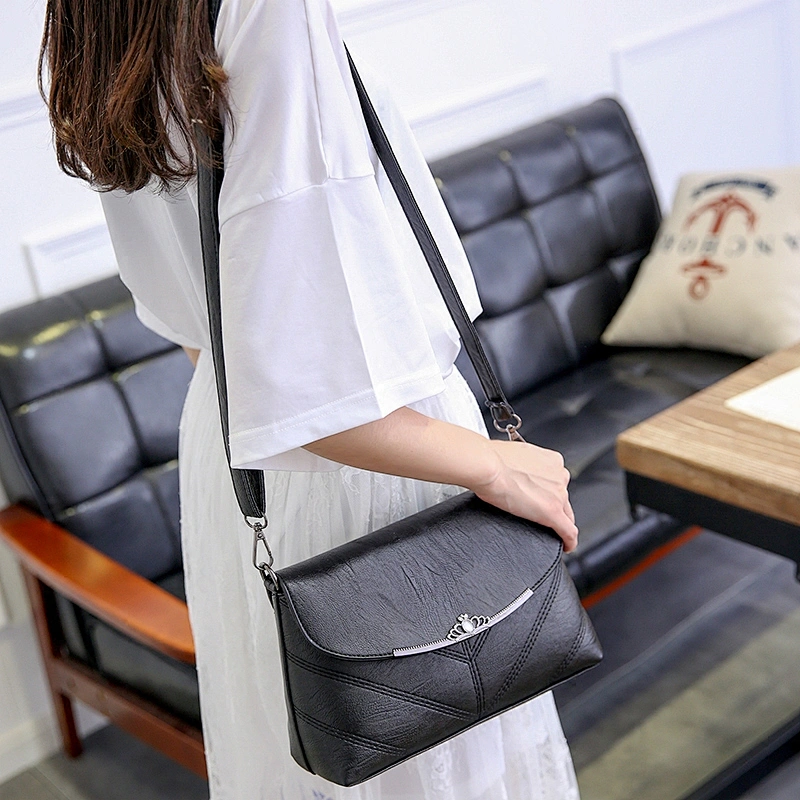 Girls ladies cheap high quality elegance small candy color shoulder zip handbag from china