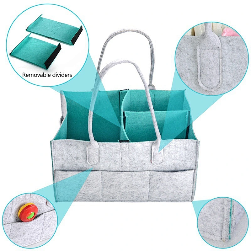 Multifunctional Baby Diaper wet handbag bag eco friendly Free sample