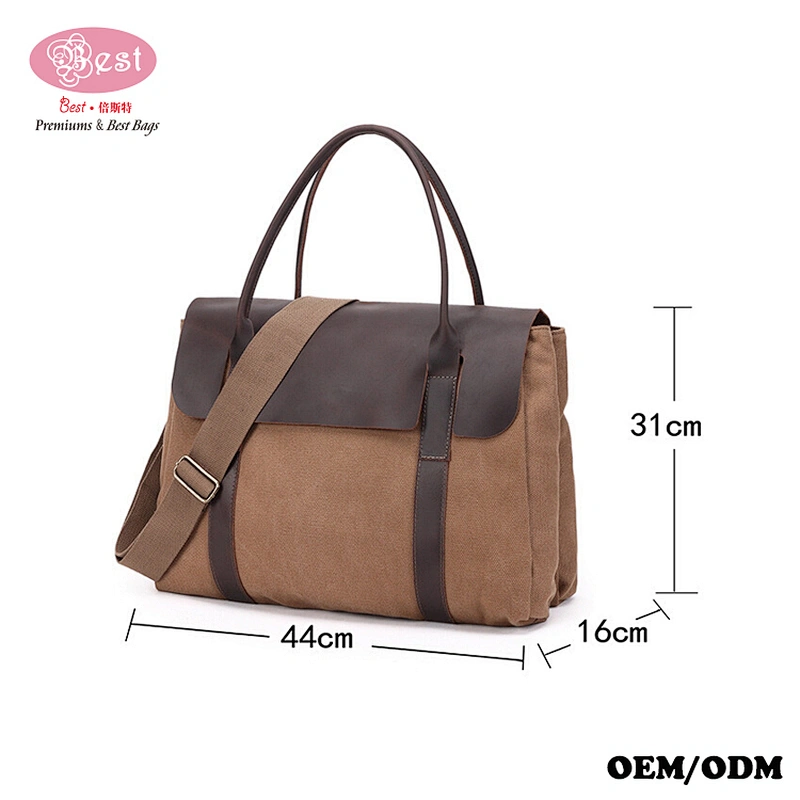 Men's Canvas Handbag luggage pineapple leather kaka bags