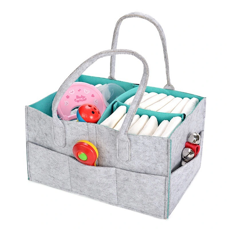 Multifunctional Baby Diaper wet mommy bag leather backpack Free sample