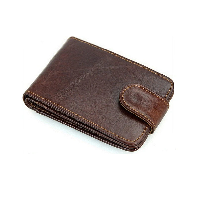 China Wholesale Vintage Leather Men Wallet Manufacture RFID Blocking Card Holder Wallet for Men