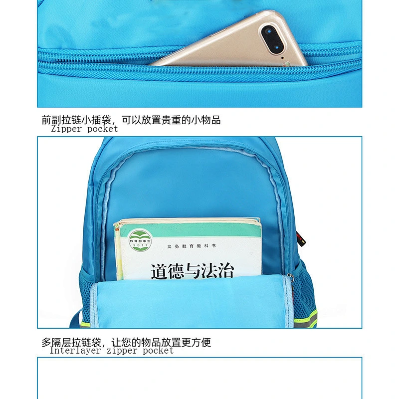 2019 children's anti-straying smart GPS positioning backpack for primary school students for school