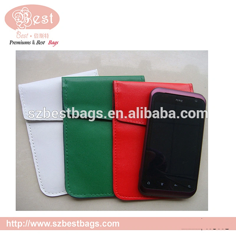 RFID Blocking inner Fabric material mobile phone bags