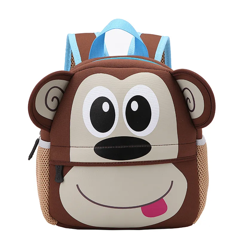 Kids waterproof backpack custom schoolbags children creative small comic book bags