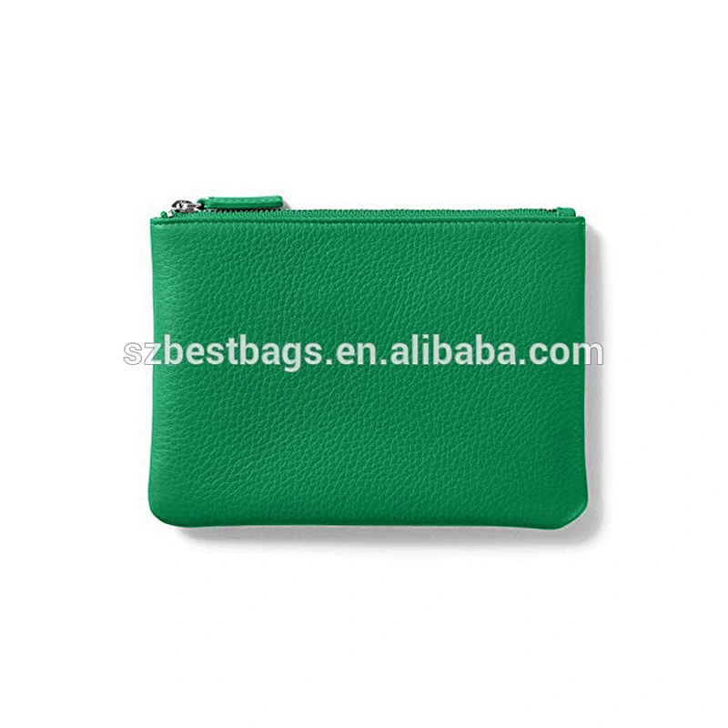 Factory Price Zipper Leather Pocket Wallet