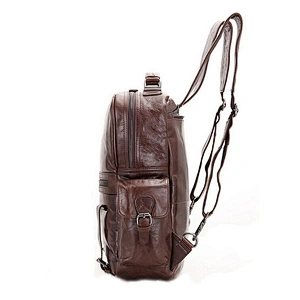 Outdoor Rucksake Premium Vintage Leather Dailay Leisure Backpack Men Laptop Travel Backpack