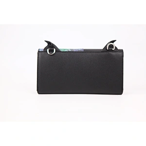 2019 oil painting palm civet series new style fashion design portable wallet card bag