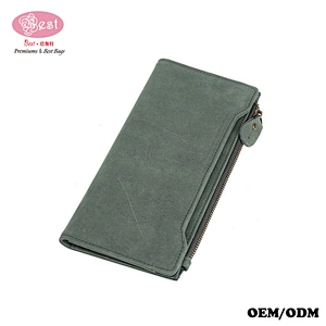 Multi-purpose Clutch Bag Card Holder Vintage Leather Wallet Purse