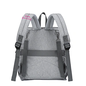 2019 Portable Hanging Diaper Organizer Waterproof Changing Pad Baby Diaper Bag