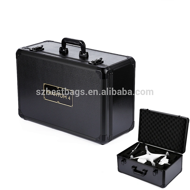 Phantom 4 Outdoor Portable Aluminum Carrying Hardshell quadcopter backpack