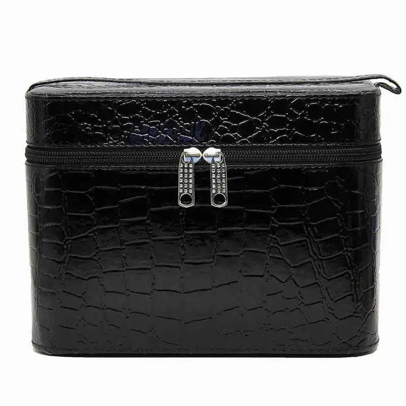 Korean pop makeup case cosmetic hard soft travel for Party dating outdoor