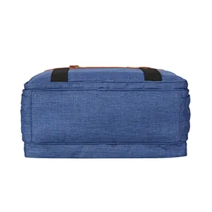 Mens weekender small baby oxford diaper shoulder tote bag with changing pad